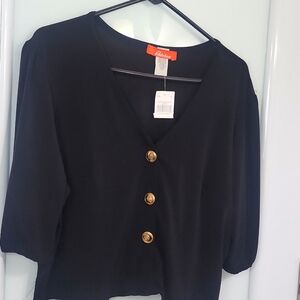 Rainbow Womens Blouses Botton Down Size Large